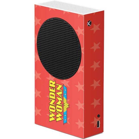 DC Comics Wonder Woman Logo Xbox Series S Console Skin