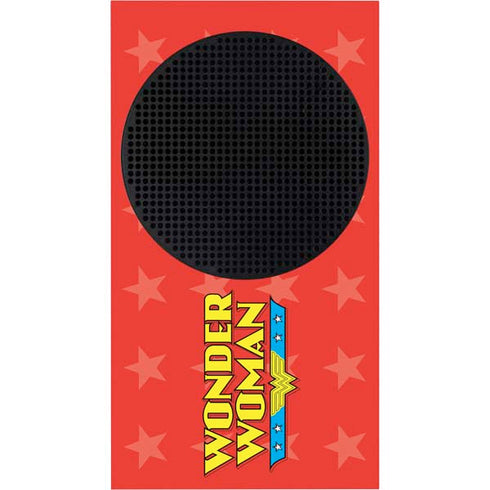DC Comics Wonder Woman Logo Xbox Series S Console Skin