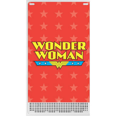 DC Comics Wonder Woman Logo Xbox Series S Console Skin