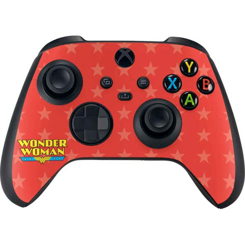DC Comics Wonder Woman Logo Xbox Series X Controller Skin