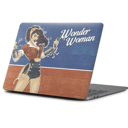 DC Comics Bombshells Wonder Woman Bombshell Apple MacBook Pro 13-inch Skin