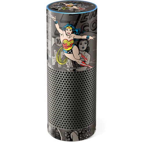 DC Comics Wonder Woman Vintage pose pattern Amazon Echo Skin