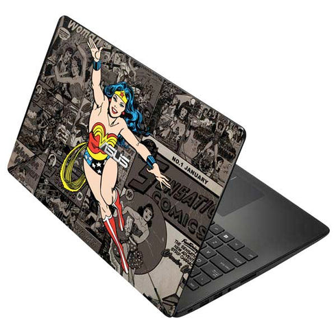 DC Comics Wonder Woman Vintage pose pattern Asus X502CA 15.6 Skin