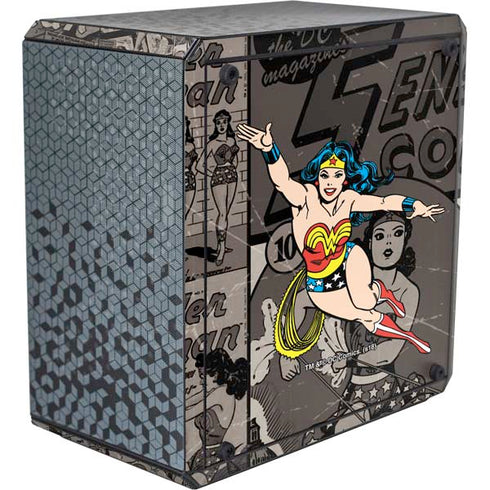 DC Comics Wonder Woman Vintage pose pattern Cooler Master MasterBox Q300L Mini Tower Skin