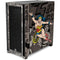 DC Comics Wonder Woman Vintage pose pattern Corsair 4000D Tempered Glass Mid-Tower ATX Case Skin