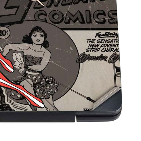 DC Comics Wonder Woman Vintage pose pattern Dell Vostro Skin
