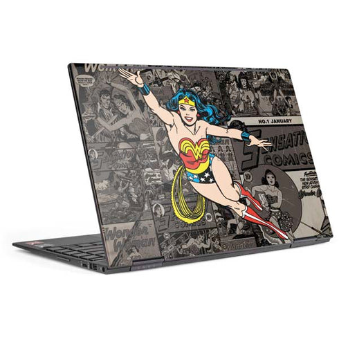 DC Comics Wonder Woman Vintage pose pattern HP Envy Skin