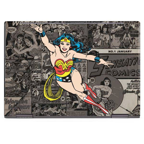 DC Comics Wonder Woman Vintage pose pattern HP Envy Skin