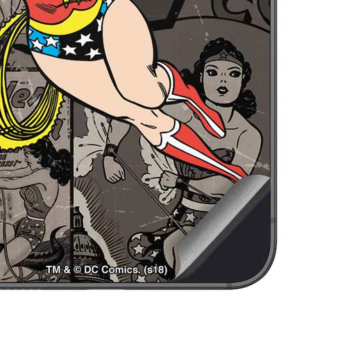 DC Comics Wonder Woman Vintage pose pattern Galaxy A14 5G Skin