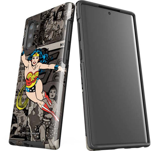 DC Comics Wonder Woman Vintage pose pattern Galaxy Note 10 Pro Case