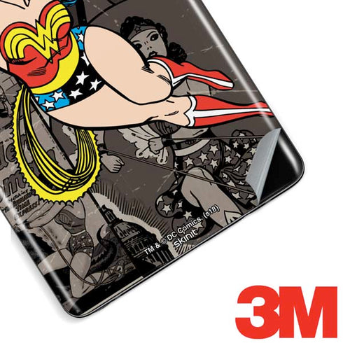 DC Comics Wonder Woman Vintage pose pattern Galaxy Note 8 Skin