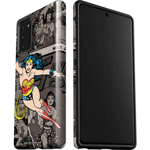 DC Comics Wonder Woman Vintage pose pattern Galaxy Note20 5G Pro Case