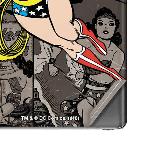DC Comics Wonder Woman Vintage pose pattern Galaxy Note20 5G Skin