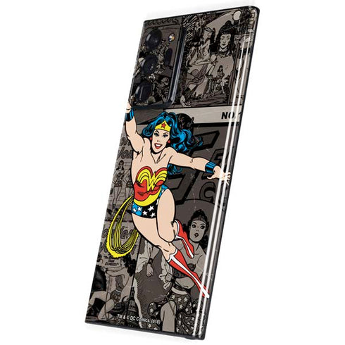 DC Comics Wonder Woman Vintage pose pattern Galaxy Note20 Ultra 5G Skin
