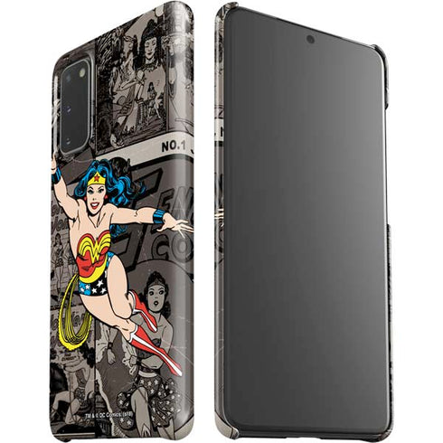 DC Comics Wonder Woman Vintage pose pattern Galaxy S20 Lite Case