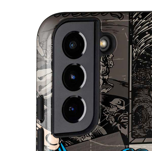 DC Comics Wonder Woman Vintage pose pattern Galaxy S22 Plus Pro Case