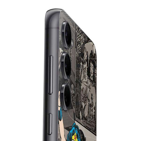 DC Comics Wonder Woman Vintage pose pattern Galaxy S23 Plus Skin