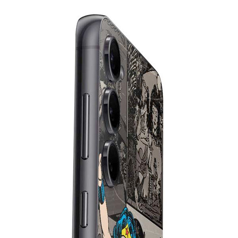 DC Comics Wonder Woman Vintage pose pattern Galaxy S23 Skin