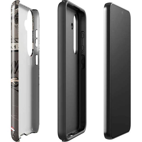 DC Comics Wonder Woman Vintage pose pattern Galaxy S24 Impact Case