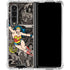 DC Comics Wonder Woman Vintage pose pattern Galaxy Z Fold4 5G Clear Case