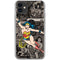 DC Comics Wonder Woman Vintage pose pattern iPhone 11 Clear Case