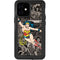 DC Comics Wonder Woman Vintage pose pattern iPhone 12 Mini Waterproof Case