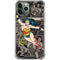 DC Comics Wonder Woman Vintage pose pattern iPhone 12 Pro Clear Case