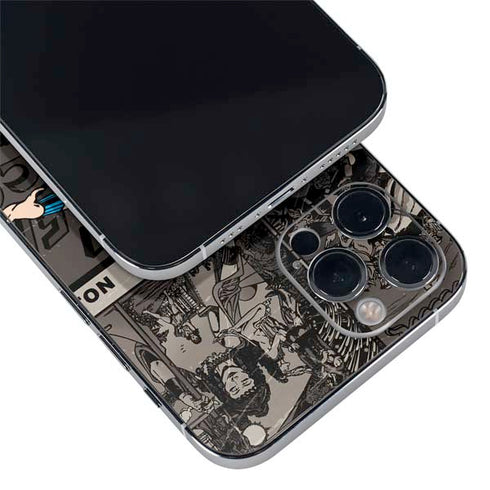 DC Comics Wonder Woman Vintage pose pattern iPhone 12 Pro Skin