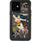 DC Comics Wonder Woman Vintage pose pattern iPhone 12 Waterproof Case