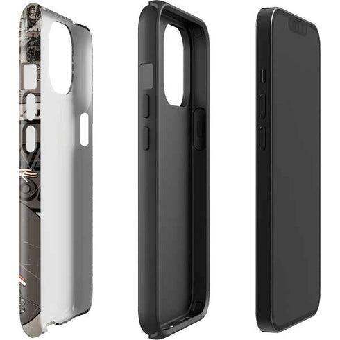 DC Comics Wonder Woman Vintage pose pattern iPhone 13 Impact Case