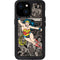 DC Comics Wonder Woman Vintage pose pattern iPhone 13 Mini Waterproof Case