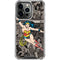 DC Comics Wonder Woman Vintage pose pattern iPhone 13 Pro Clear Case