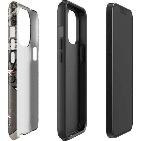 DC Comics Wonder Woman Vintage pose pattern iPhone 13 Pro Impact Case