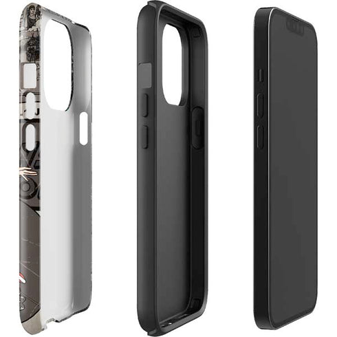 DC Comics Wonder Woman Vintage pose pattern iPhone 15 Pro Impact Case