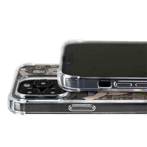DC Comics Wonder Woman Vintage pose pattern iPhone 14 Pro Max MagSafe Case