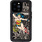 DC Comics Wonder Woman Vintage pose pattern iPhone 14 Pro Max Waterproof Case