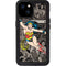 DC Comics Wonder Woman Vintage pose pattern iPhone 15 Plus Waterproof Case