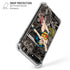 DC Comics Wonder Woman Vintage pose pattern iPhone 7/8 Plus Clear Case