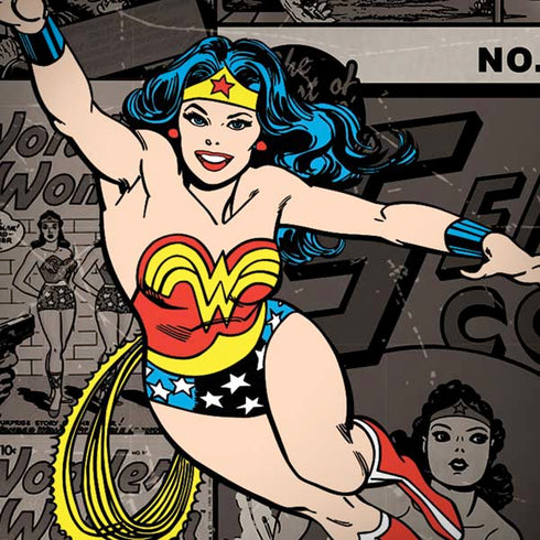DC Comics Wonder Woman Vintage pose pattern iPhone X Pro Case