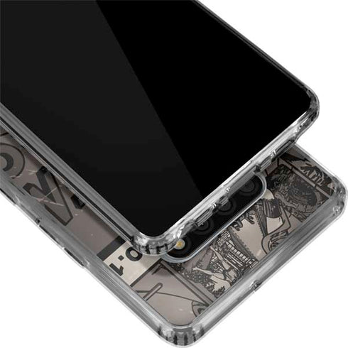 DC Comics Wonder Woman Vintage pose pattern LG Stylo 6 Clear Case