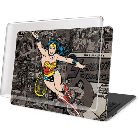 DC Comics Wonder Woman Vintage pose pattern MacBook Pro 16in (2019-20) Case plus Skin