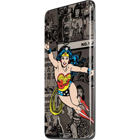 DC Comics Wonder Woman Vintage pose pattern OnePlus 7 Pro Skin