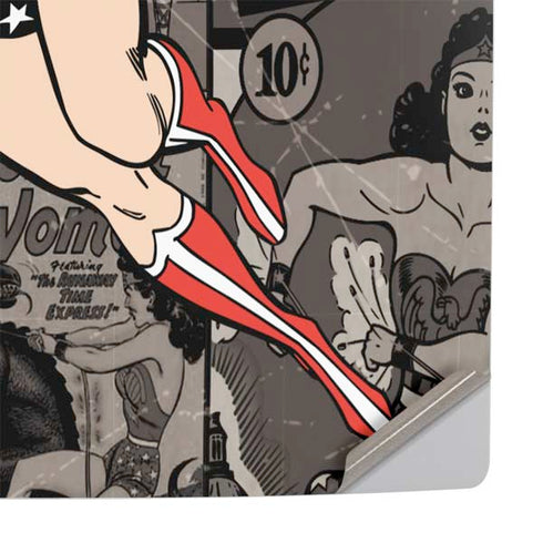 DC Comics Wonder Woman Vintage pose pattern PS5 Console Skin