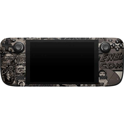 DC Comics Wonder Woman Vintage pose pattern Steam Deck Handheld Gaming Computer Skin