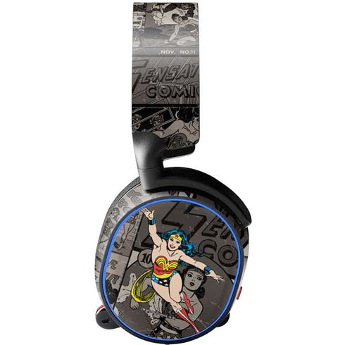 DC Comics Wonder Woman Vintage pose pattern SteelSeries Arctis 3 Skin