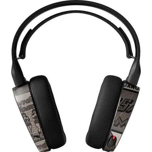 DC Comics Wonder Woman Vintage pose pattern SteelSeries Arctis 3 Skin