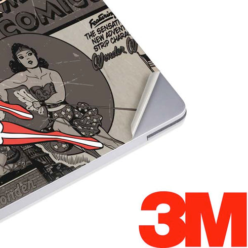 DC Comics Wonder Woman Vintage pose pattern Surface Laptop 2 Skin
