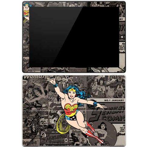 DC Comics Wonder Woman Vintage pose pattern Surface Pro 3 Skin