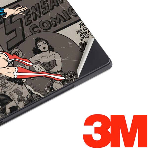 DC Comics Wonder Woman Vintage pose pattern Surface Pro 7 Skin