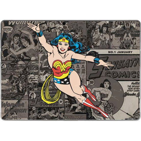 DC Comics Wonder Woman Vintage pose pattern Surface Pro 8 Skin